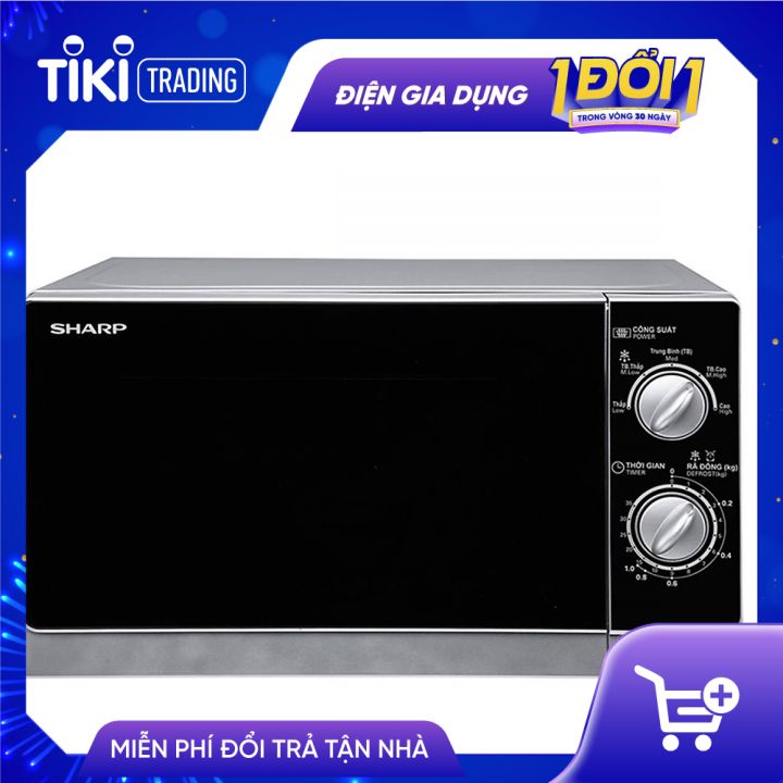 Lò Vi Sóng Sharp R-203VN-M - 20L - Hàng chính hãng