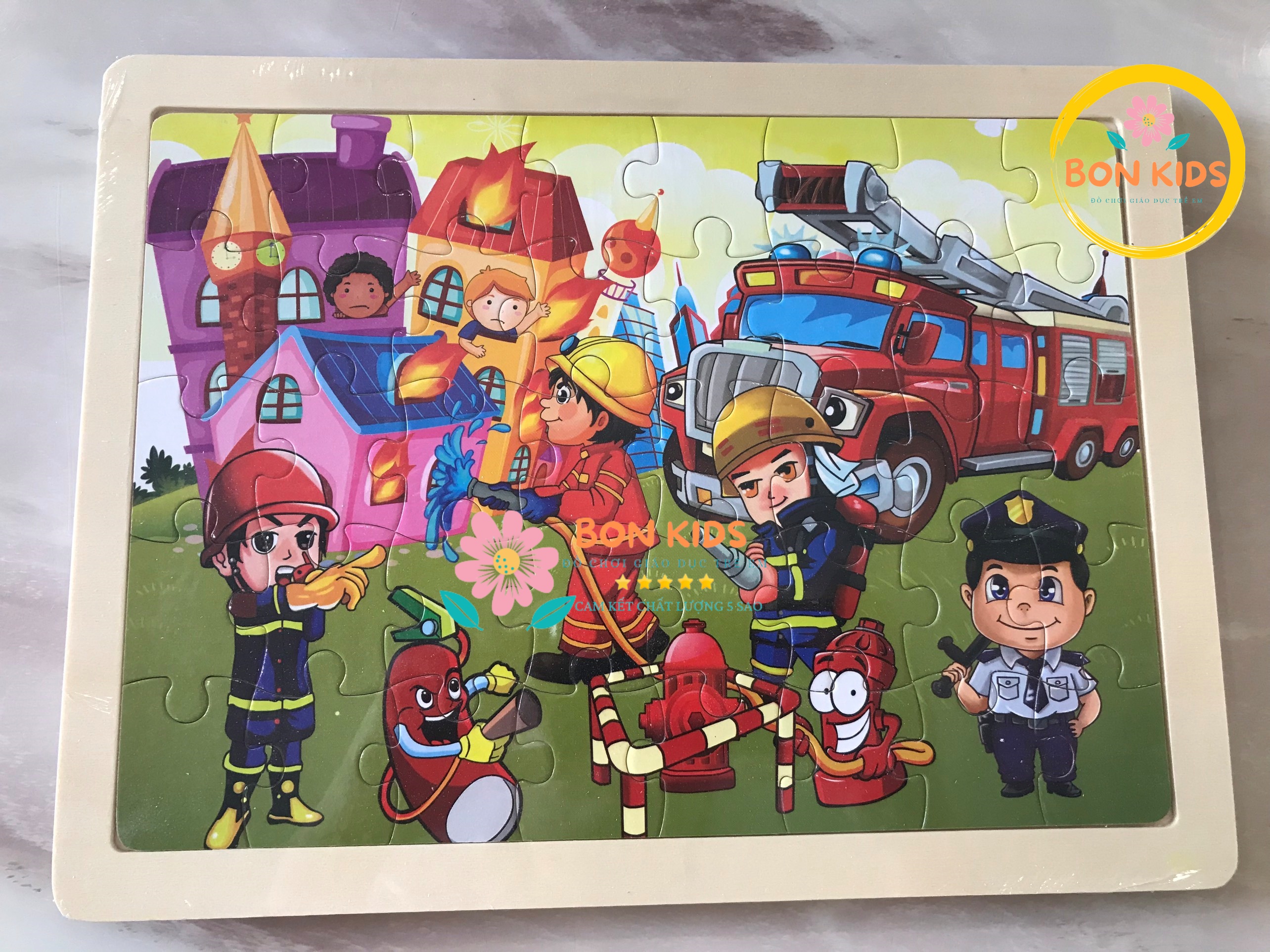 Đồ chơi tranh xếp hình 40 mảnh puzzle cho bé - Đồ chơi thông minh trẻ em