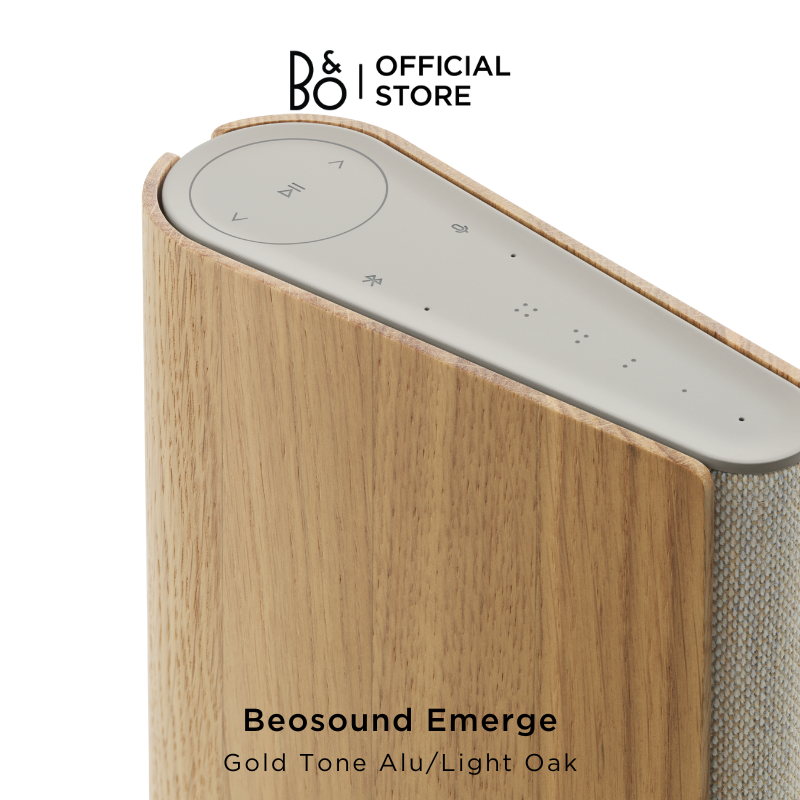 Beosound Emerge - Loa nội thất B&amp;O không dây kết nối Wi-Fi - Hàng chính hãng