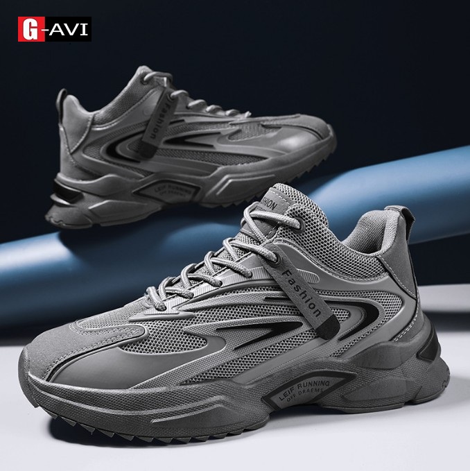 Giày Sneaker Tăng Chiều Cao Phong Cách Mạnh Mẽ Nam Tính Siêu Đẹp AVI -350