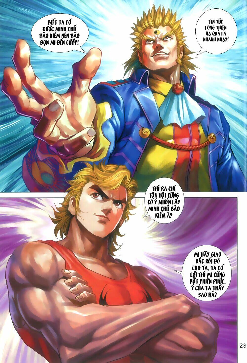 tân tác long hổ môn chapter 806 23
