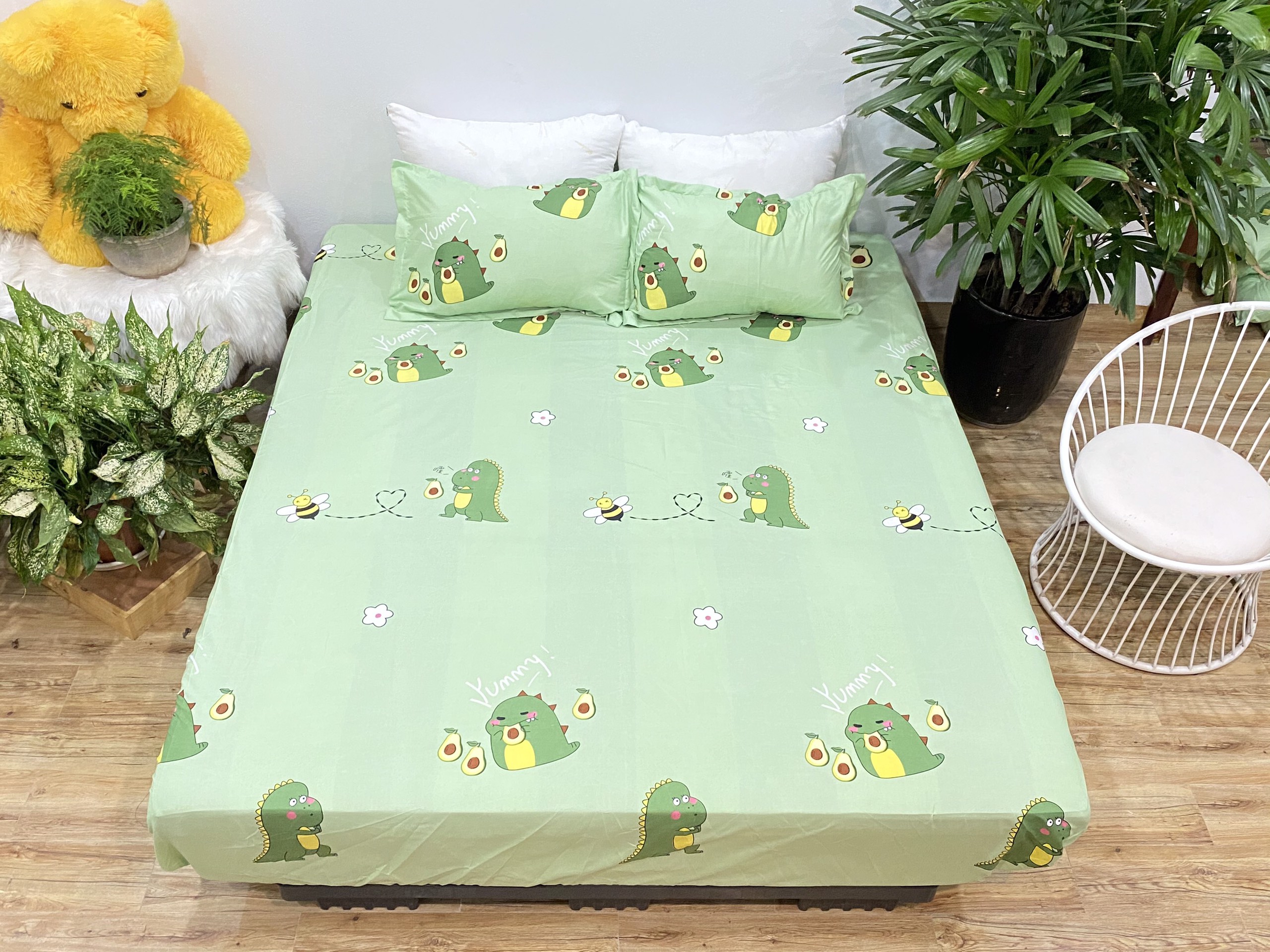 Bộ Ga Gối 3 Món Mẫu CH215