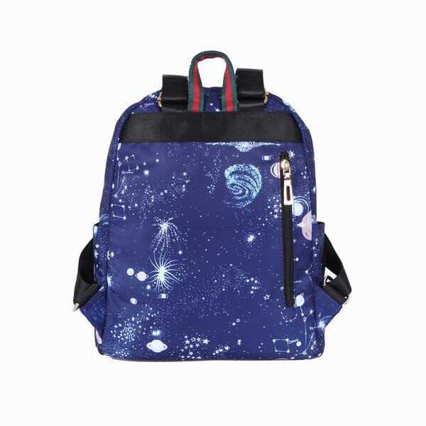 Balo thời trang nữ, chính hãng Miti, kiểu dáng hiện đại,nhiều ngăn, chất lượng BL5062 - XANH BLU SIZE L