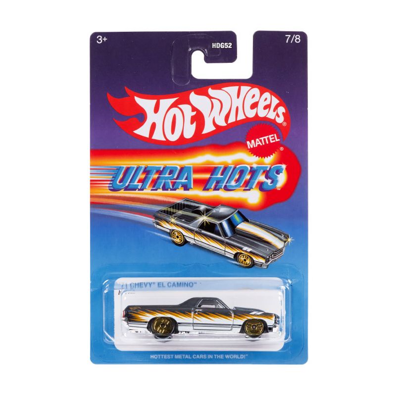 Đồ Chơi HOT WHEELS Siêu Xe  Ultra Hots - 71 El Camino HLH83/HDG52