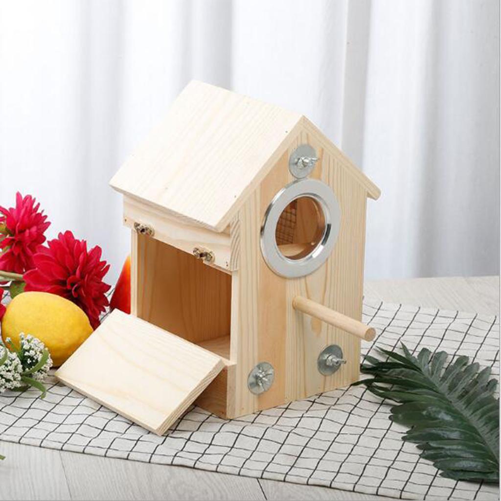 Acituna Vườn Nhà Chim Tổ Chim Yến Hộp Cockatiel Sinh Sản Tổ Chim Aviary Lồng