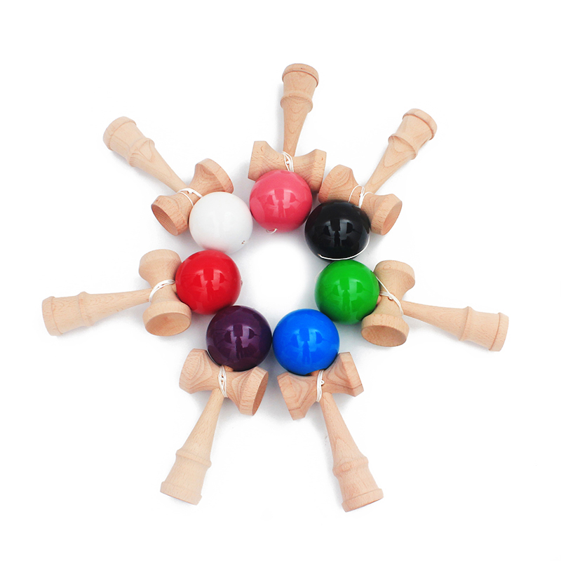 Đồ chơi tung hứng Kendama thông minh bằng gỗ tự nhiên DCG.KD6 (đường kính bóng D6cm)