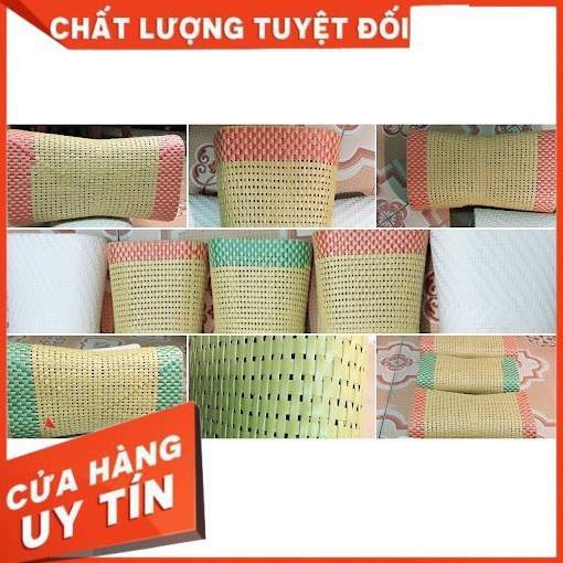 Gối trúc mây, gối đan giả mây cao cấp điều hoà thoáng khí