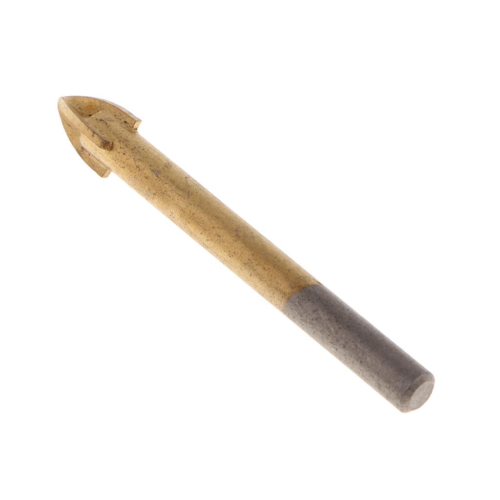 Carbide Cross Spear Head Glass Marble Tile Thread Drill Bits