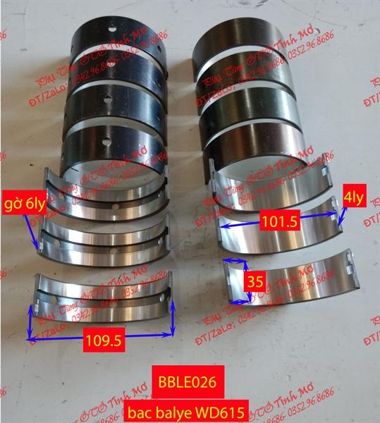 Bạc balye WD615