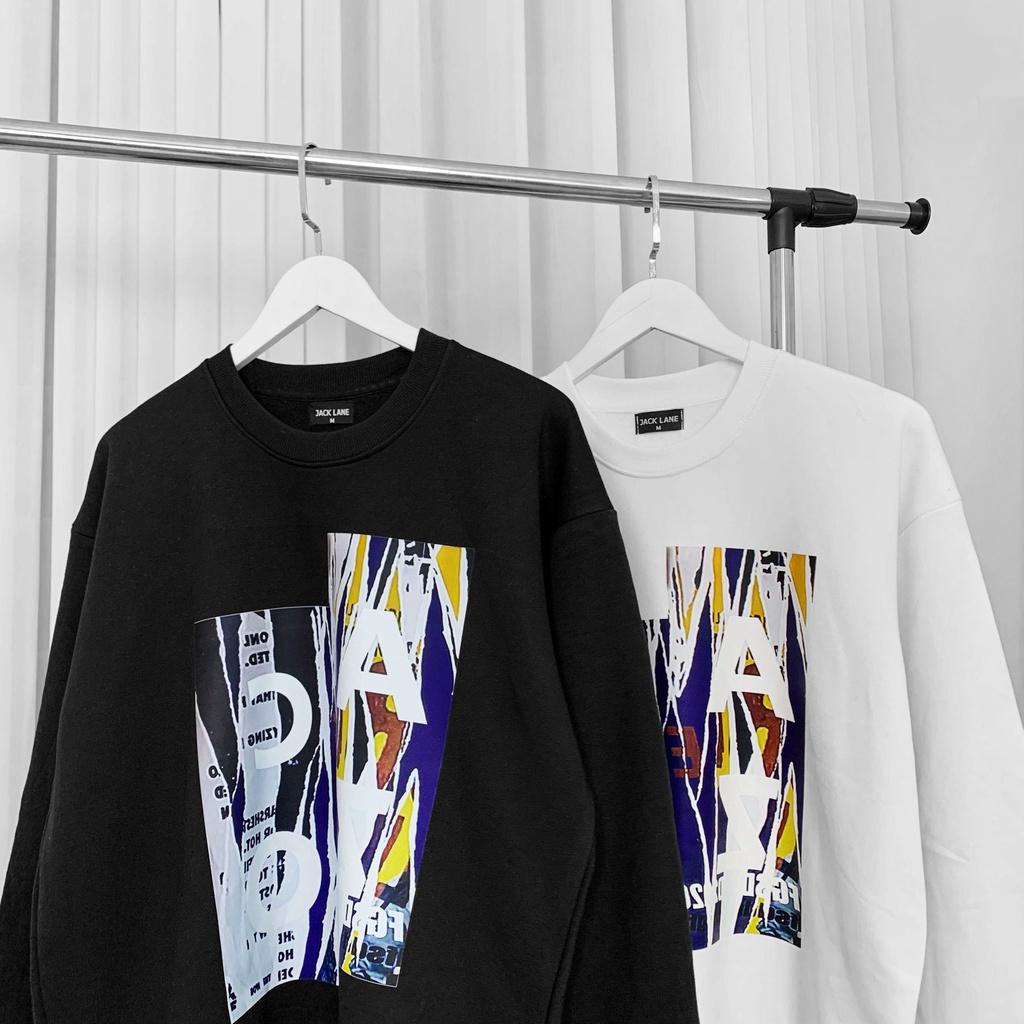 Áo Sweater Oversize ZACO, JACKLANE, Áo nỉ dài tay Unisex Jack Lane