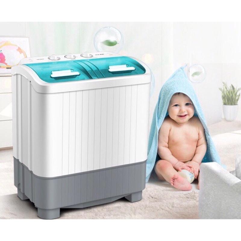 Máy giặt mini 2 lồng giặt (1 lồng giặt 1 lồng vắt)