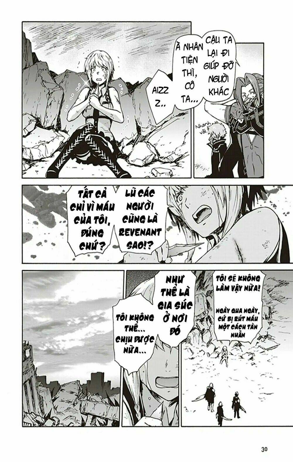 code vein - hồi ức âm vang chapter 1 34