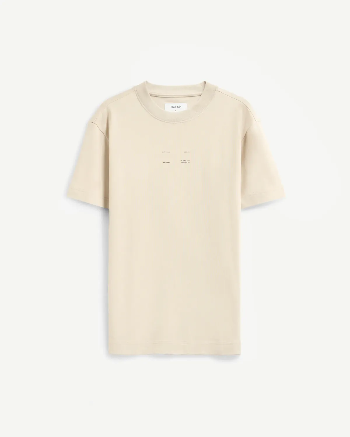 Áo thun tay ngắn nam có in. Regular - RT 10F24TSS065 | ROUTINE CÀ MAU