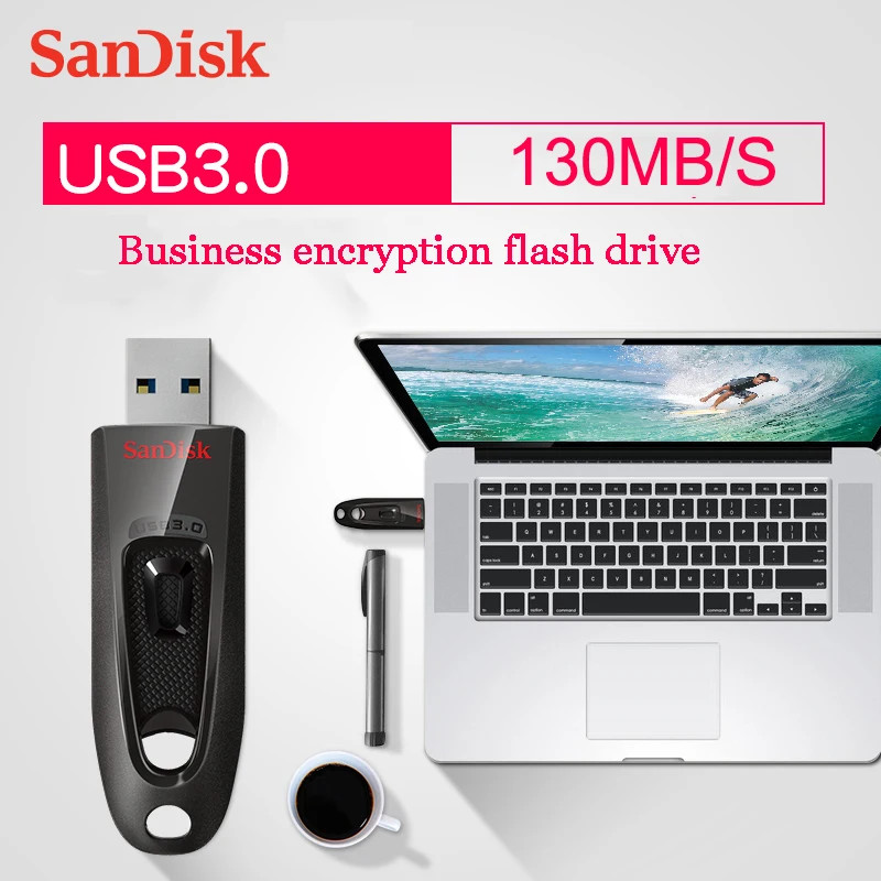 USB SanDisk 3.0 Ultra CZ48 32GB - Hàng Chính Hãng