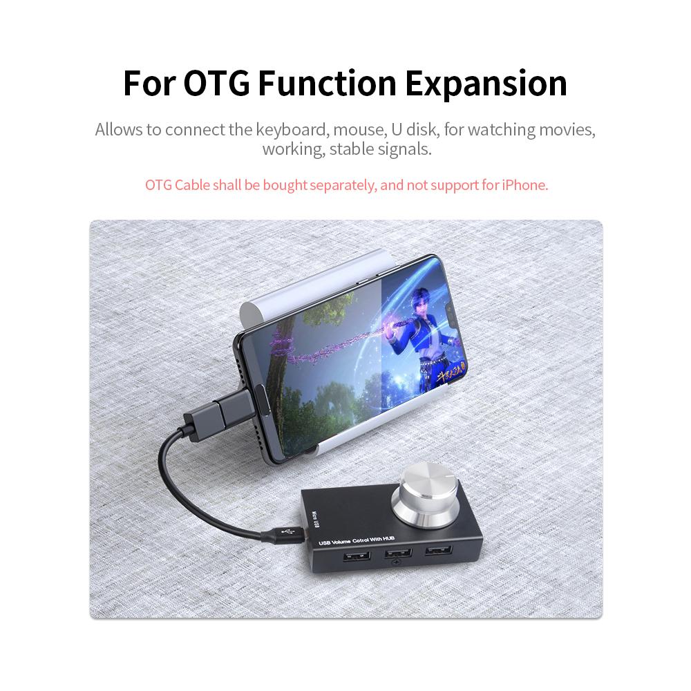 Bộ điều khiển AIMOS Audio Knob âm lượng đa phương tiện USB đa năng,bằng kim loại