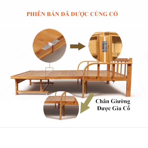 [FREESHIP + VOUCHER] Giường Sofa Tre, Ghế Sofa Tre 2 Trong 1 Gấp Gọn Nguyên Liệu 100% Tre Già Tự Nhiên Chọn Lọc An Toàn Thân Thiện