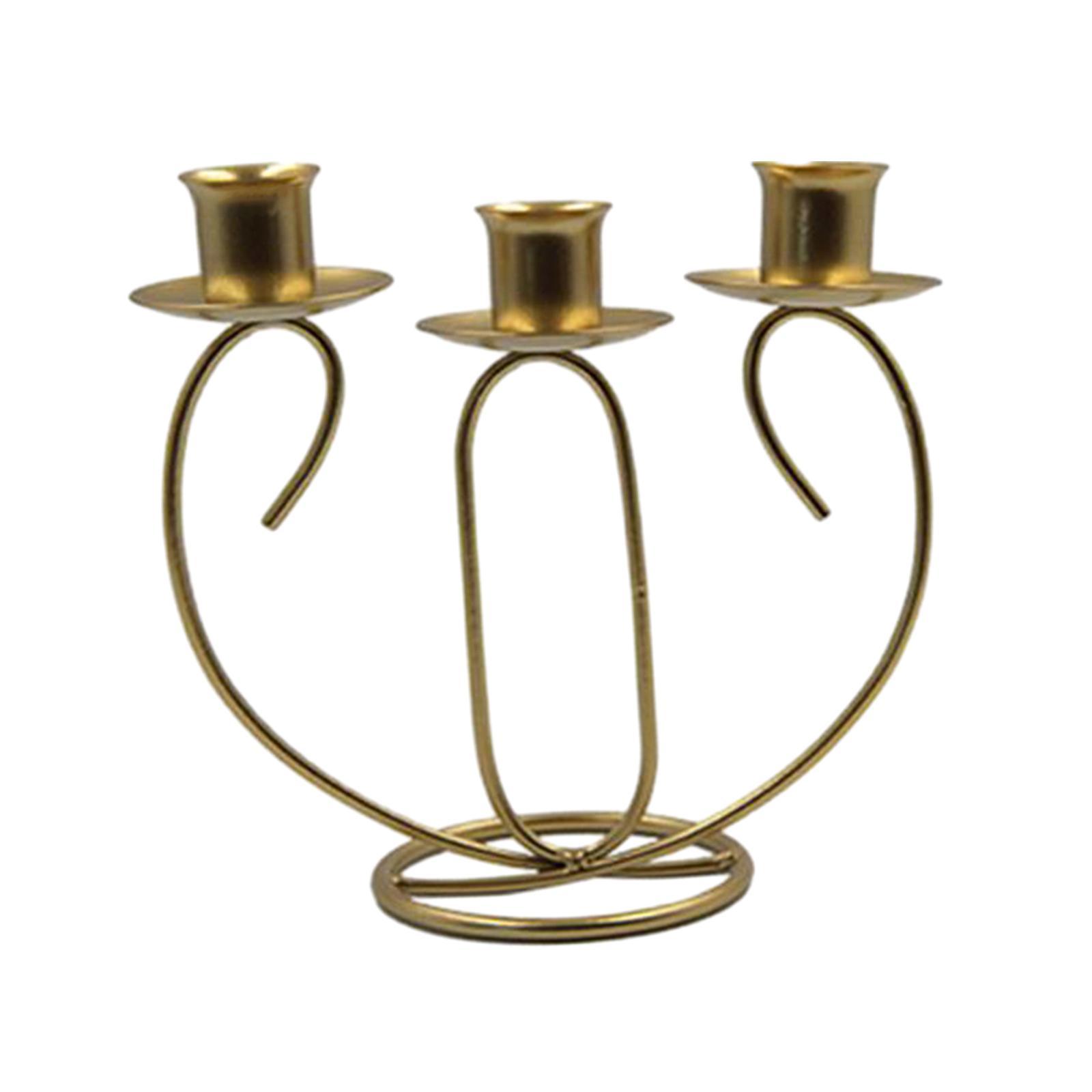 Tealight Candles Holder Candelabras Farmhouse Home Candles Stand Metal Candlestick for Prayer Candles Dining Room Housewarming Taper Candles