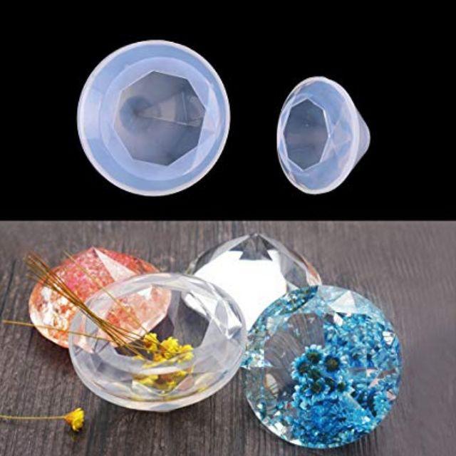 Khuôn Resin Đổ Khối Kim Cương Lớn 4 cm - Trường Thịnh Sài Gòn