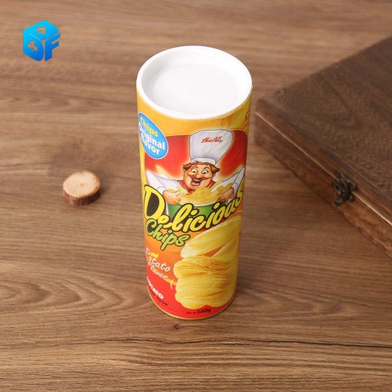 Hộp Snack bí ẩn Đồ chơi rắn giả giống khoai tây chiên vui nhộn