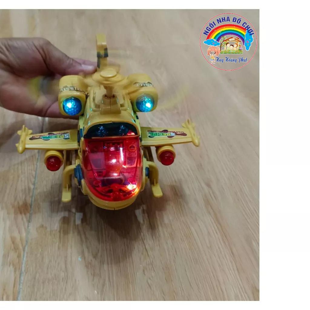 Đồ chơi Máy bay quân sự- FLYING EAGLE. Có đèn flash và có tiếng nhạc. Kích thước máy bay: Dài 24cm* Ngang 18cm* Cao 12cm