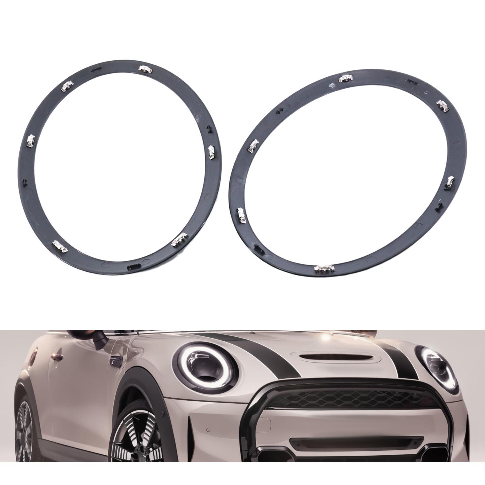 Scratch Headlight Chrome Headlight Surround ,Direct Replaces Spare Parts, Durable Accessory, Headlight Bezel