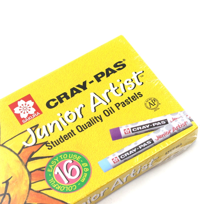 Sáp Dầu Sakura Craypas Junior Artist 16 Màu