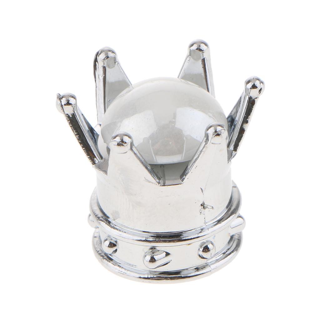 4 Pieces Clear Diamond Bling Tire/Wheel Stem Valve Caps