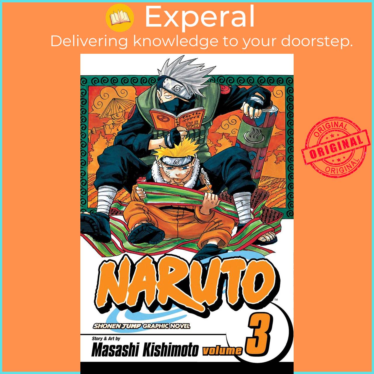 Sách - Naruto, Vol. 3 by Masashi Kishimoto (US edition, paperback)