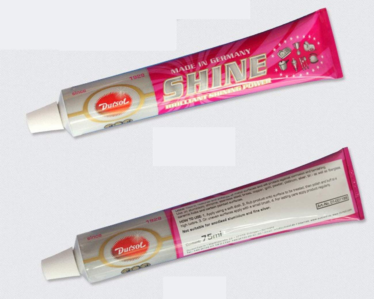 KEM ĐÁNH BÓNG LÀM SÁNG BÓNG BỀ MẶT CROM, KIM LOẠI CÁC LOẠI VÀ NHỰA DUROSOL SHINE - 75ML 11883