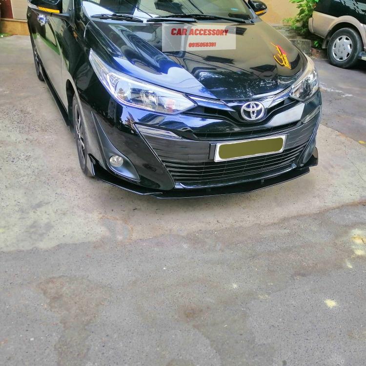 Cản trước lip trước Toyota Vios độ được tất cả các đời xe Vios