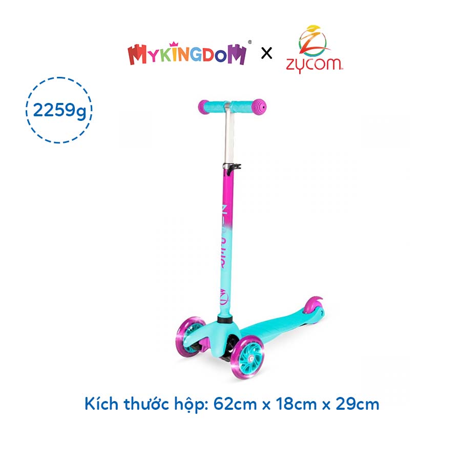 Xe Scooter ZYCOM 3 Bánh Zipper 212-357 Hồng 
 212-357