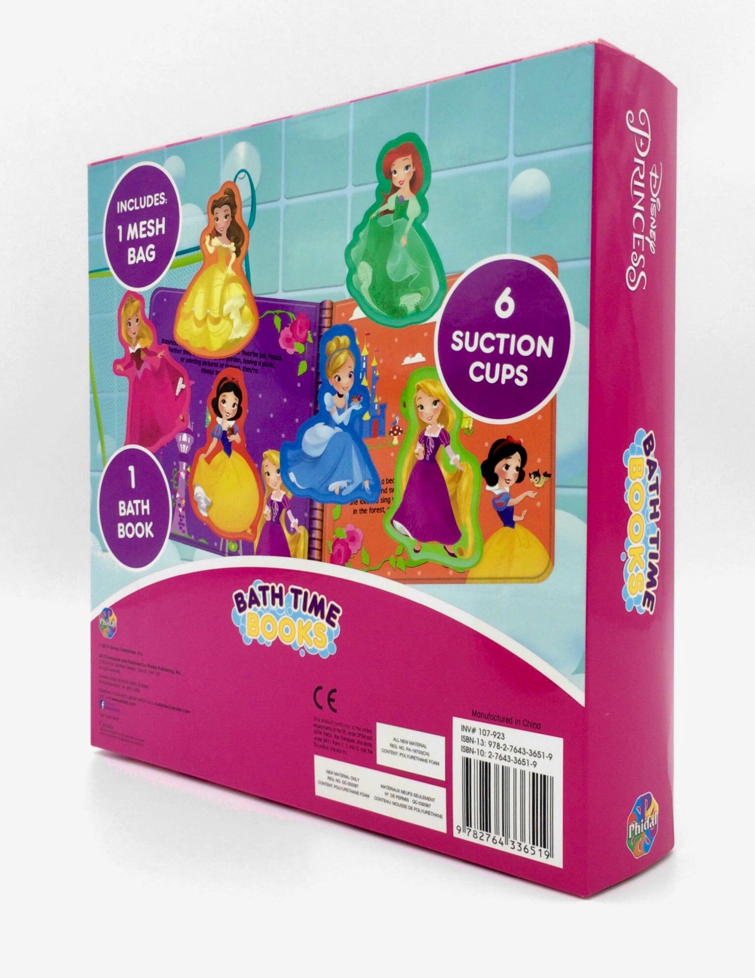 Disney Princess: Bath Time Books