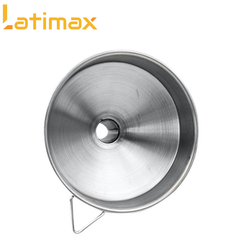 Phễu Inox rót chất lỏng chuyên dùng cho nhà bếp có móc cầm tay tiện lợi đường kính 8cm