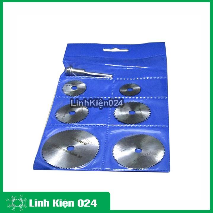 Bộ 06 Lưỡi Cắt và 01 Trục Cắt 3.2mm