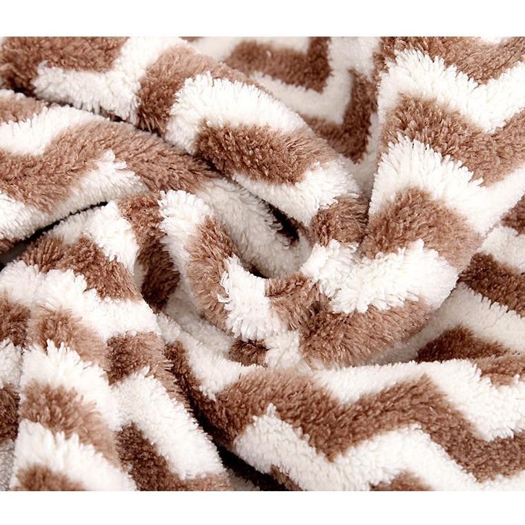 Khăn tắm lông cừu xuất Hàn 70x140cm siêu mềm mịn, thích hợp cho cả gia đình, an toàn cho da