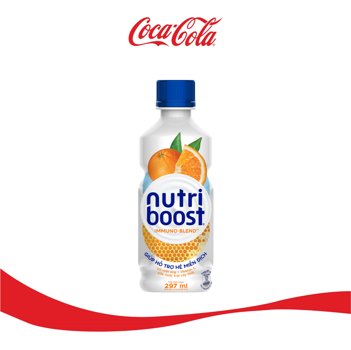 Lốc 24 Chai Sữa Nutriboost Thế Hệ Mới Hương Cam