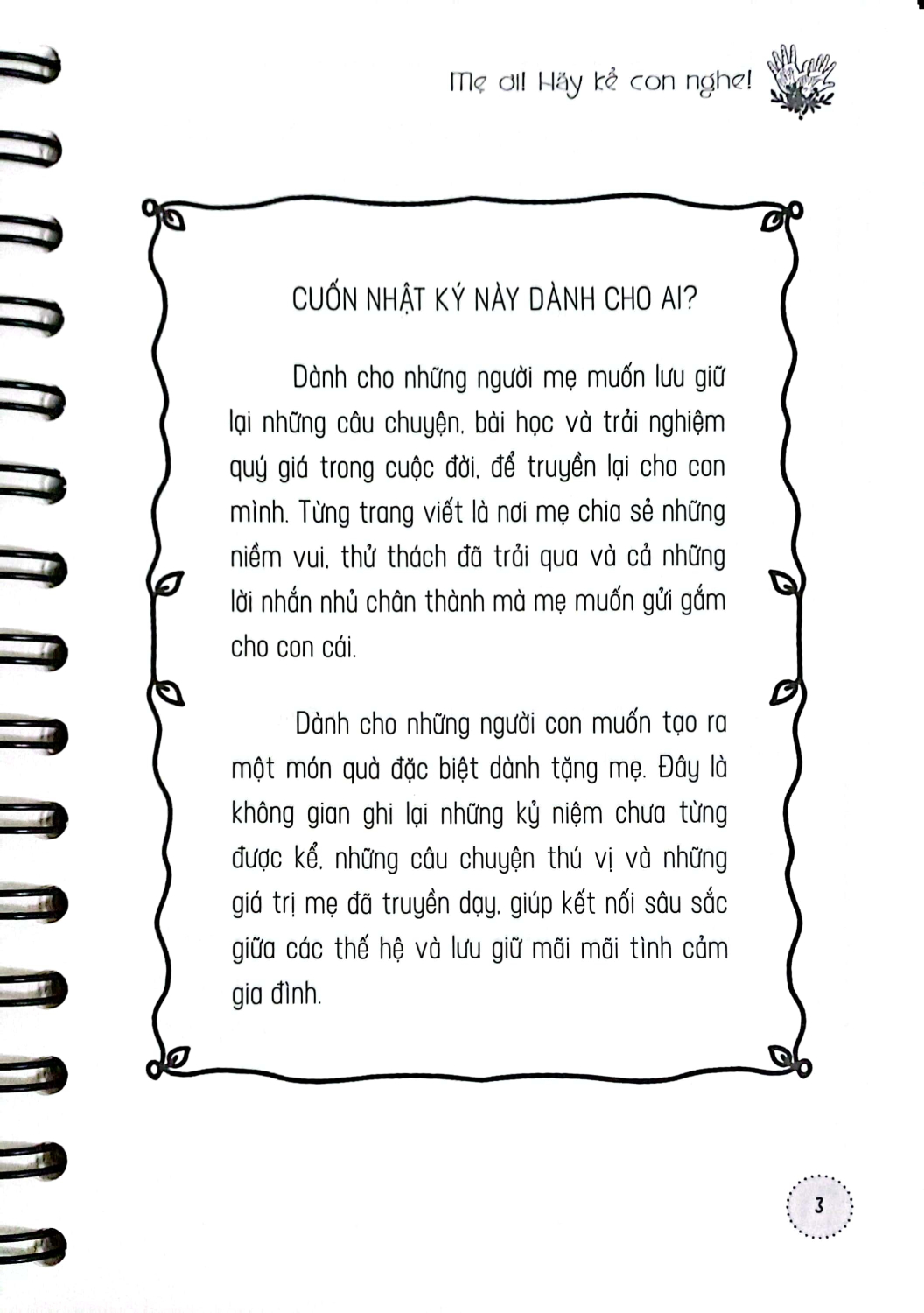 Mẹ Ơi! Hãy Kể Con Nghe (SB)