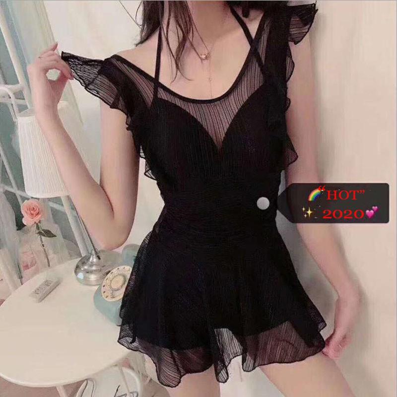 Bikini Đồ Bơi Nữ Kín Đáo Dạng Váy - Áo Bơi Liền Thân Che Bụng Béo