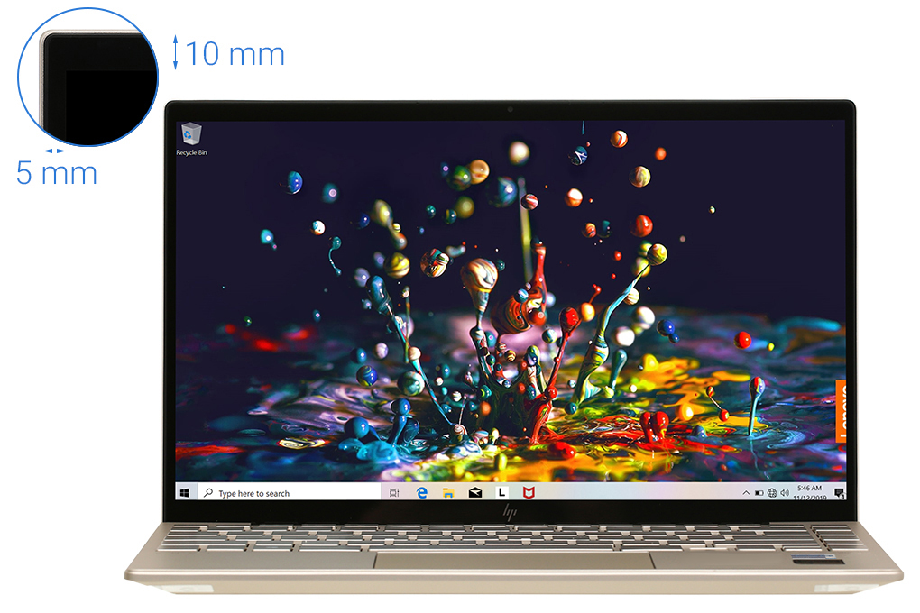 Laptop HP Envy 13 ba1537TU i5 1135G7/8GB/256GB/13.3"F/Win11//Vàng - Hàng chính hãng