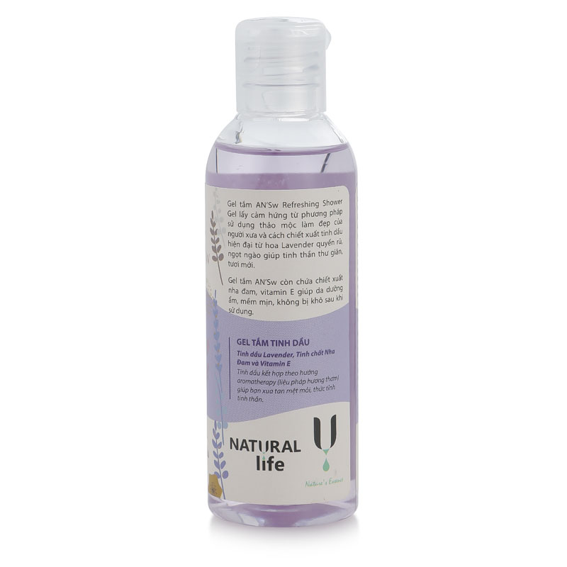 Combo Gel tắm tinh dầu thư giãn Relaxing và Refreshing 100g AN'Sw