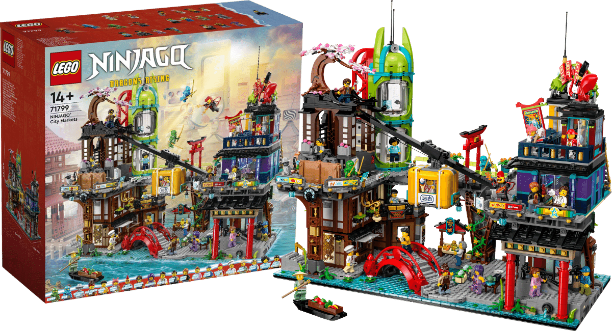 lego ninjago 71799 - Thị Trường Thành Phố Ninjago (6163 chi tiết)