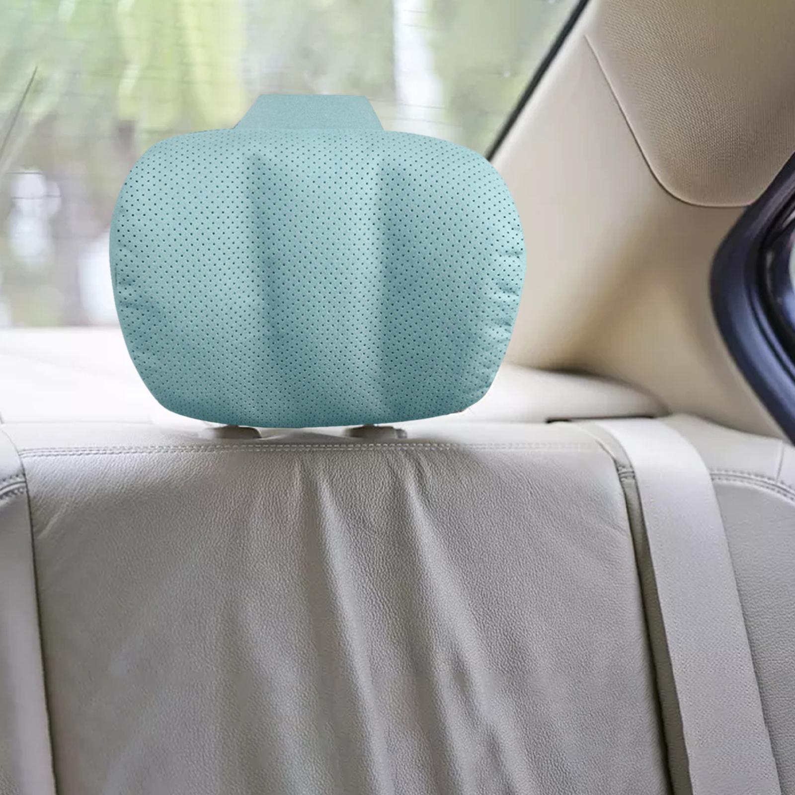 Car Headrest Pillow Comfortable Soft Portable Auto Headrest Car Neck Pillow