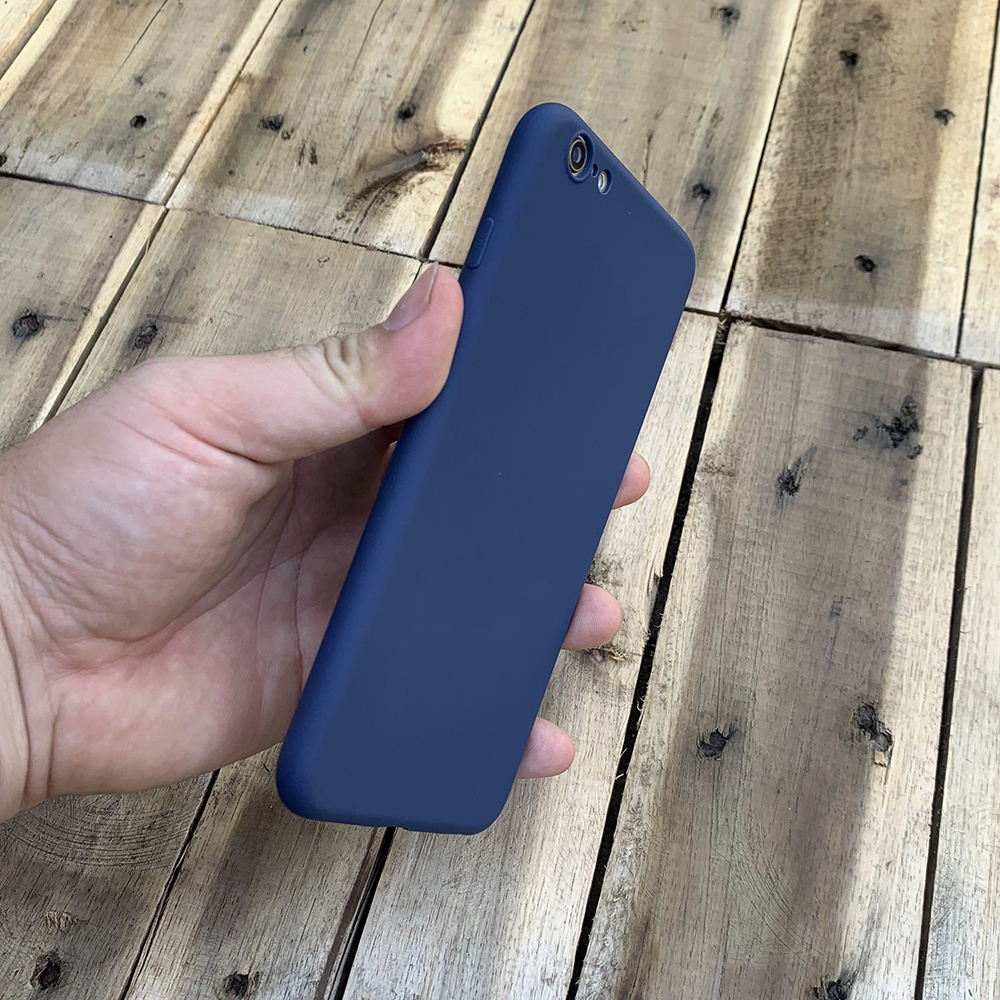 Ốp lưng dẻo mỏng dành cho iPhone 6 / iPhone 6s - Màu xanh dương đậm