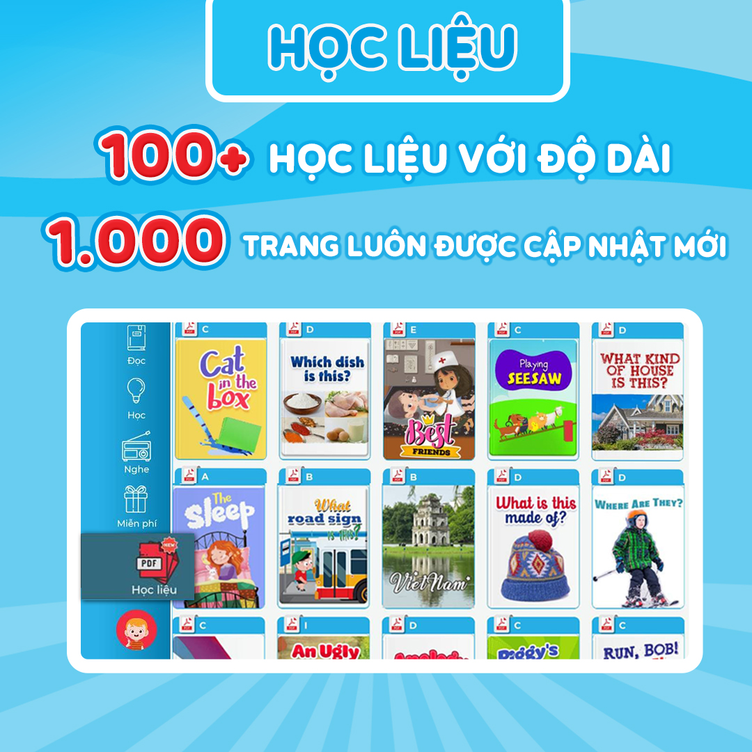Ứng dụng Tiếng Anh toàn diện 4 kỹ năng cho trẻ 2-10 tuổi - Gói Monkey Stories trọn đời