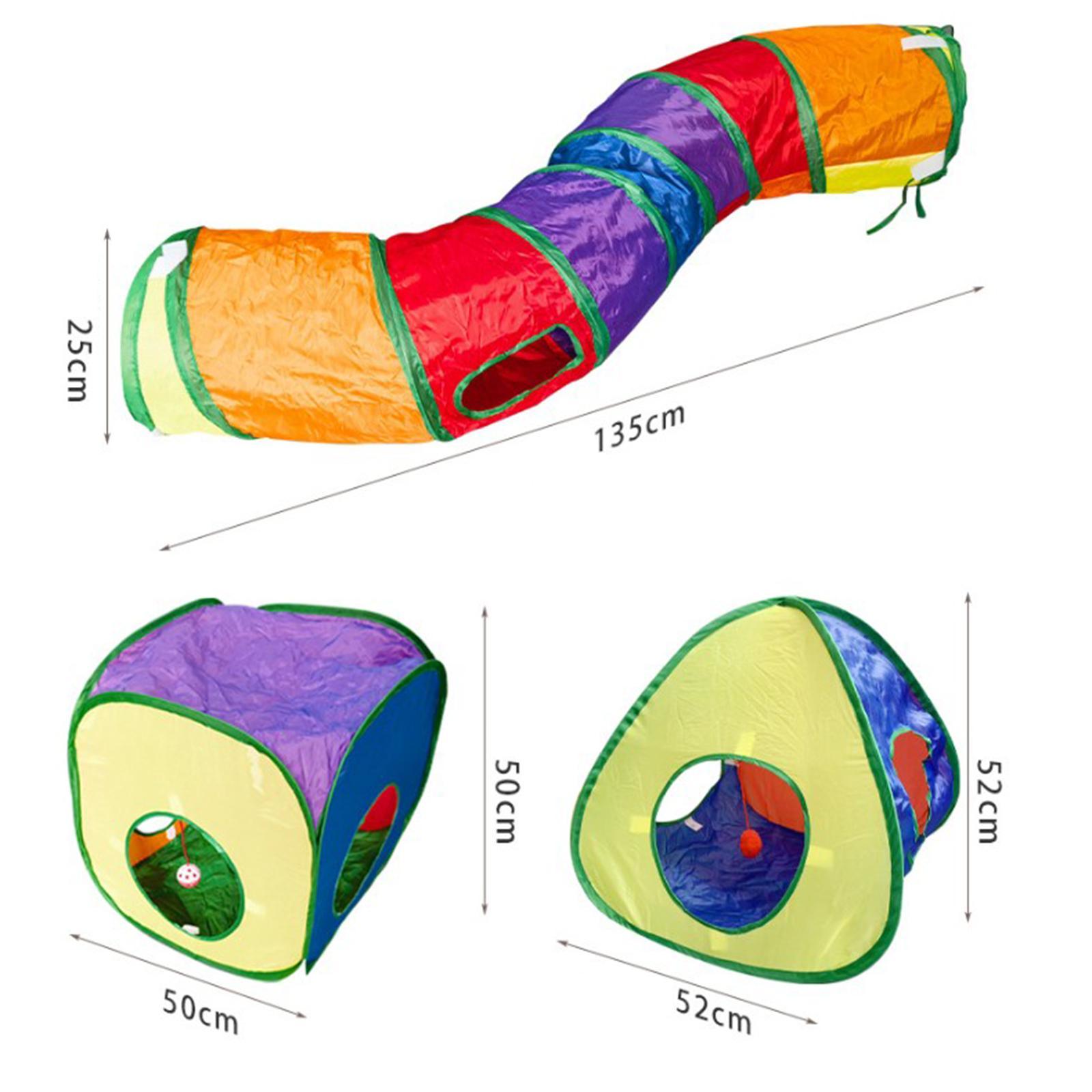 Cat Tunnel Playing Hut Play Tunnels Outside for Hamster Small Animals Rabbit