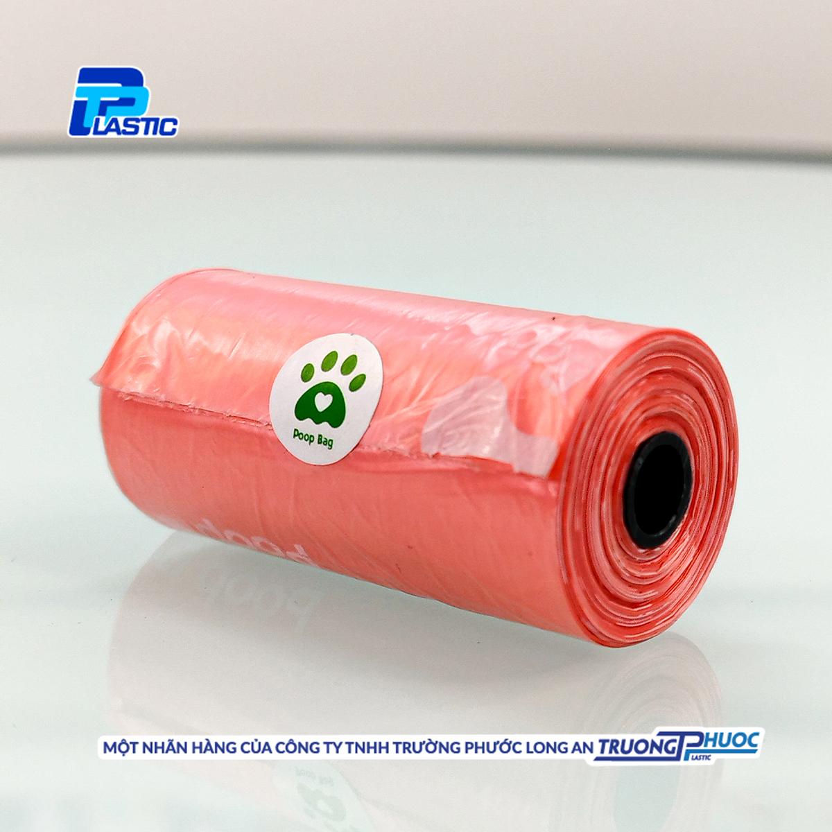 Túi PP Nhựa - Túi Rác Cho Thú Cưng TP Plastic, 15 Cái/Cuộn