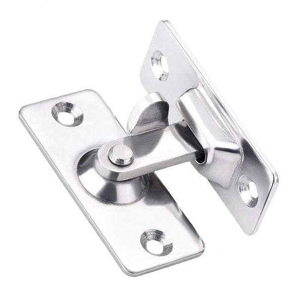 5X 90 Degree Right Angle Door Lock Buckle Door Lock Bolt,Stainless Steel Gate