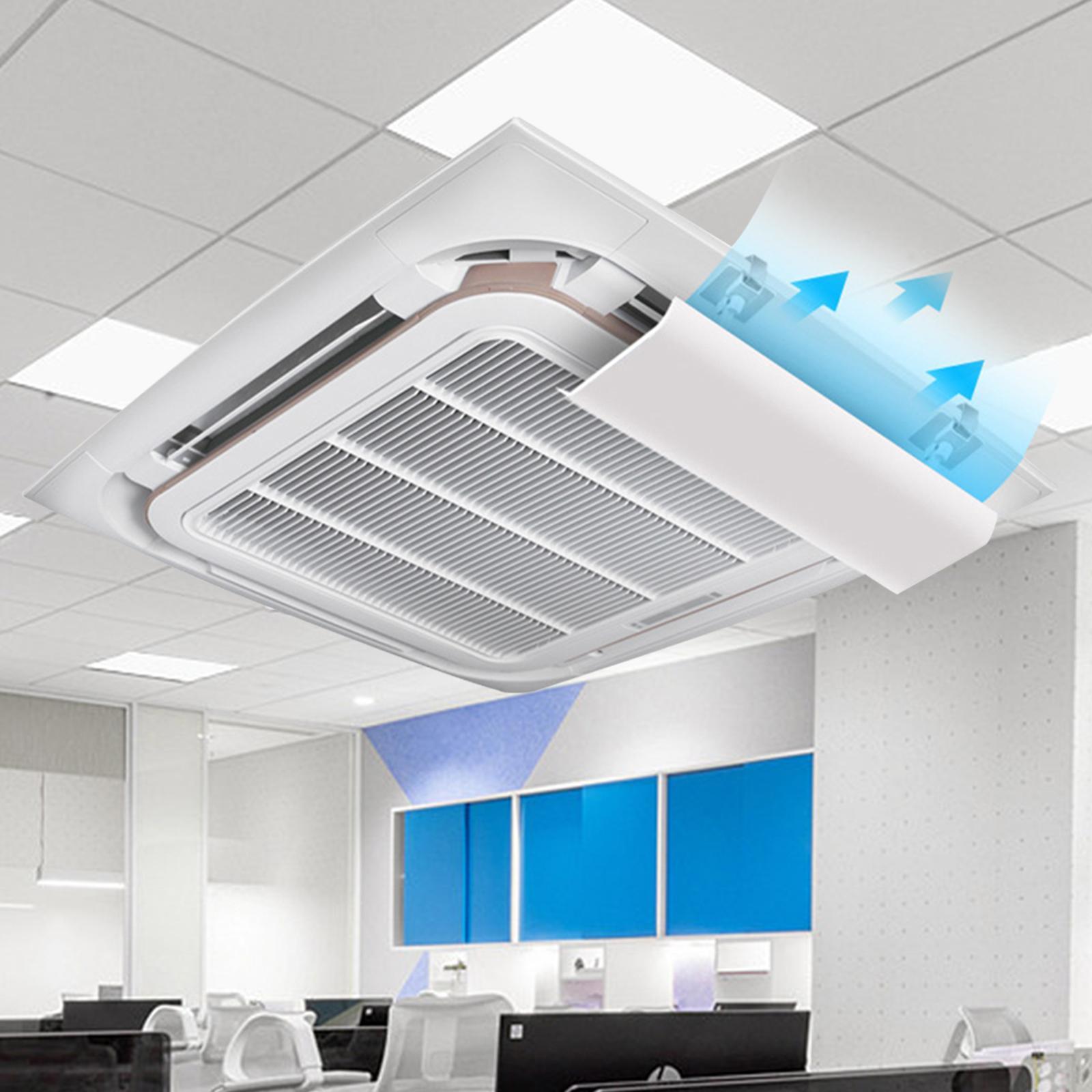 Air Conditioner Vent Deflector Conditioning Wind Deflector Anti Wind Baffle for Hotel Air Conditioner Air Outlet Windshield