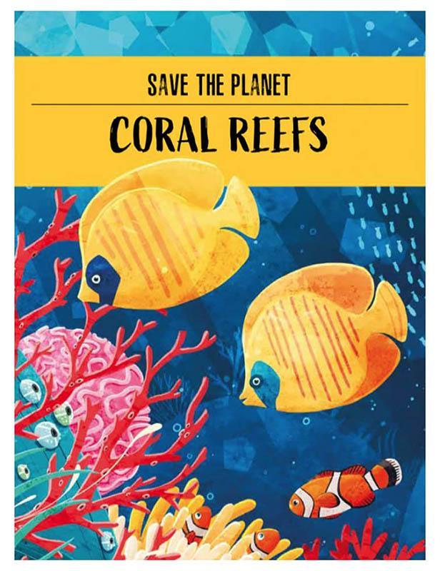 Save the Planet: Coral Reefs (Book and puzzle 220 pieces)