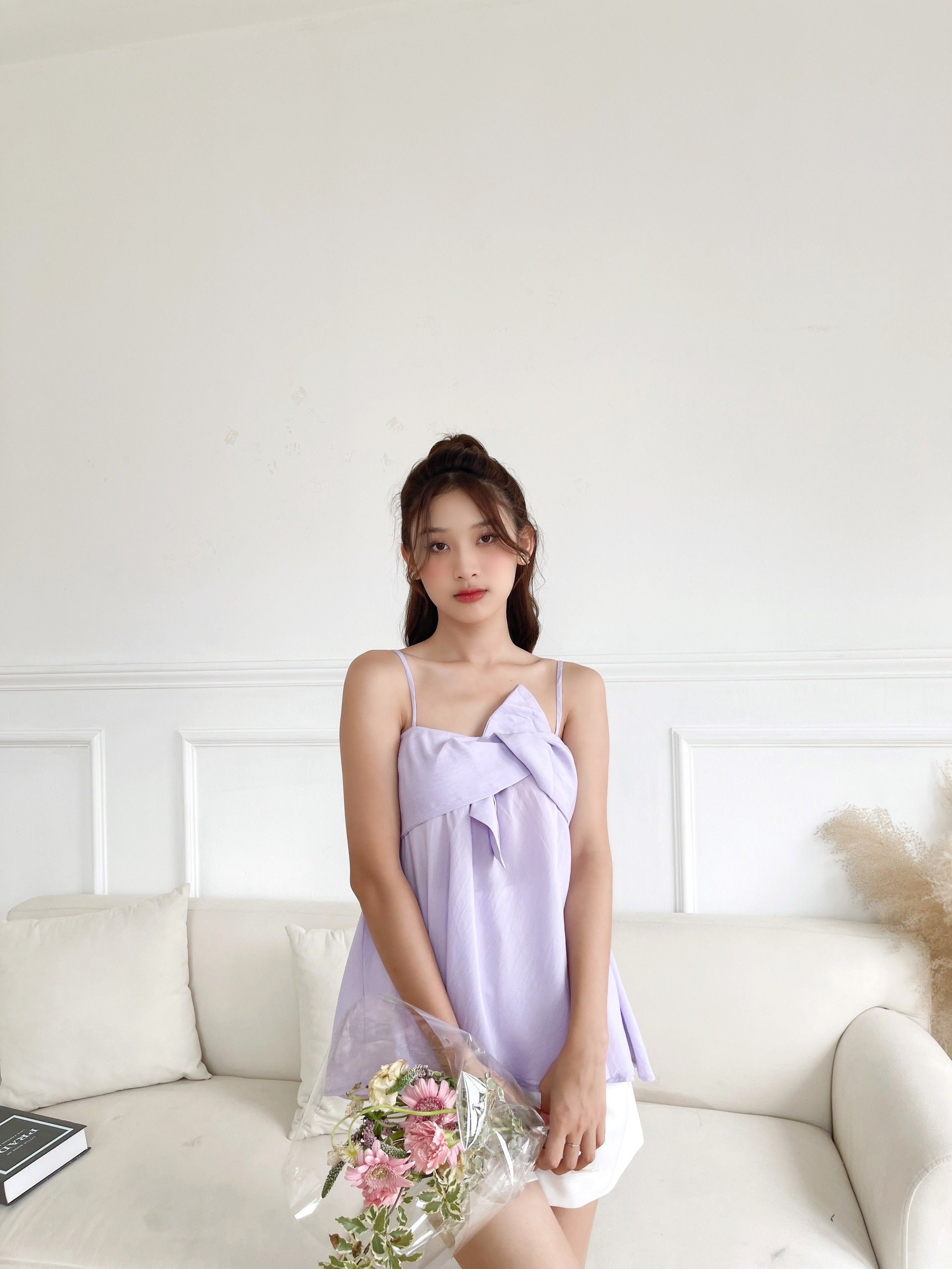 YU CHERRY | Áo Meimei Cami Top YA421